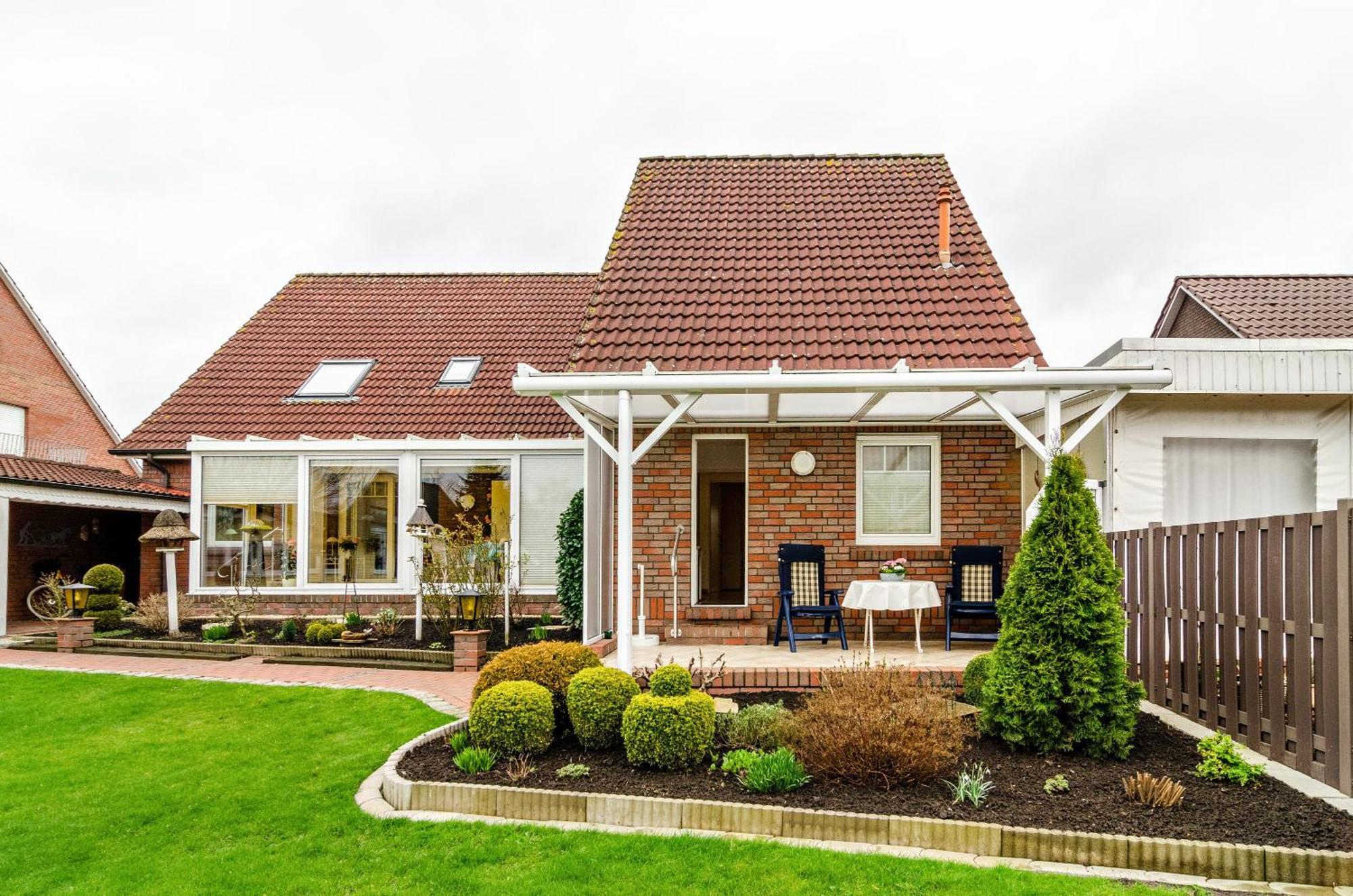 Ferienhaus Gerken Amselnest Ihlow  エクステリア 写真