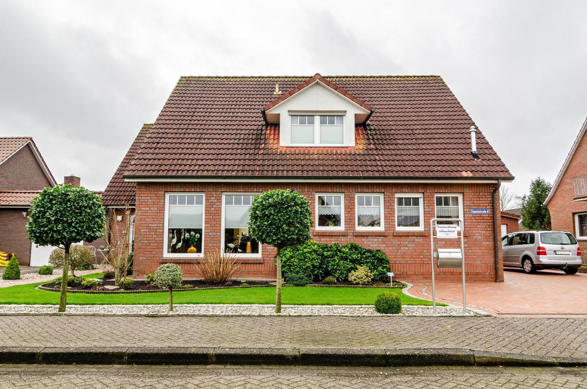 Ferienhaus Gerken Amselnest Ihlow  エクステリア 写真