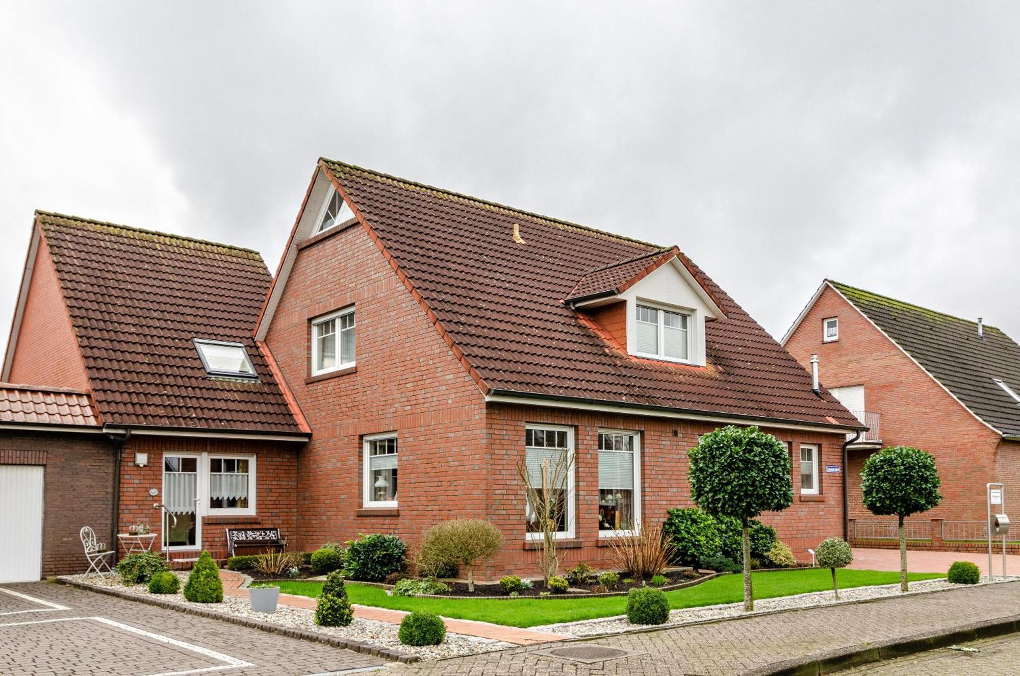Ferienhaus Gerken Amselnest Ihlow  エクステリア 写真